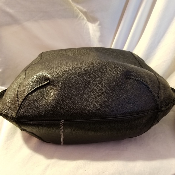 Chi Carlos Falchi hobo bag leather snakeskin black - Picture 4 of 8